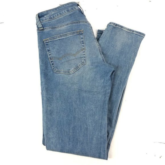 American Eagle Jeans Mens 28x30 Blue Next Level Flex Slim Straight - Picture 4 of 10